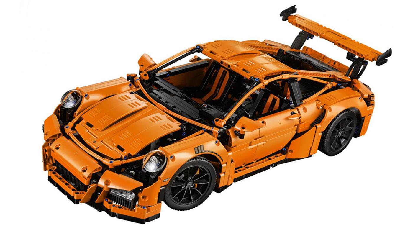 LEGO lanza un 911 GT3 RS de 2704 piezas