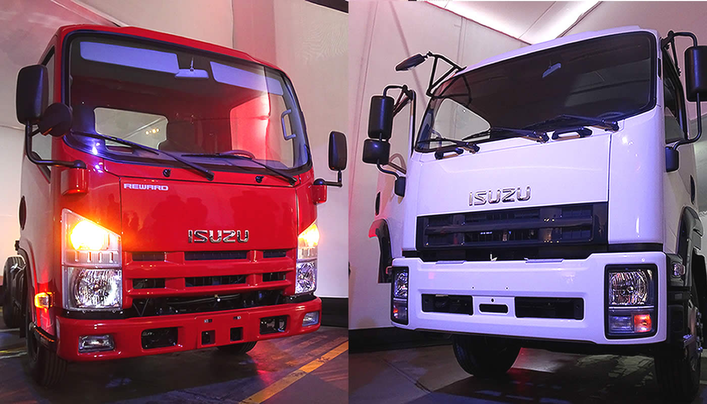 NLR 3TON y FTR 10TON: los nuevos engreídos de Isuzu