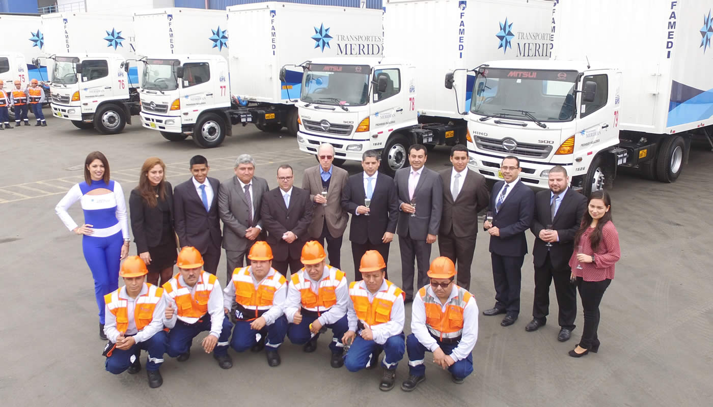 Transportes Meridian ahora con camiones Hino