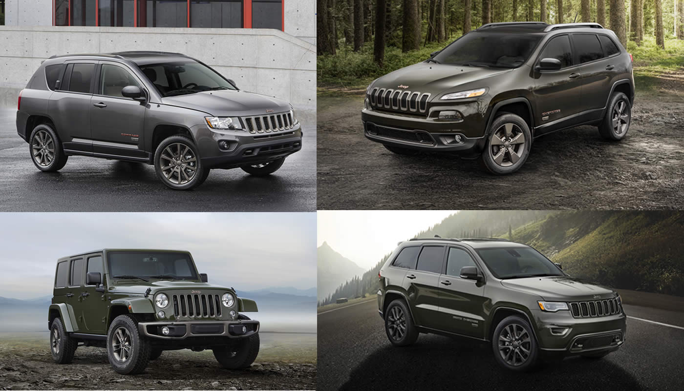 Los cuatro fantásticos de Jeep