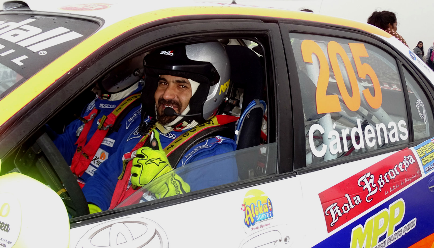 El arequipeño Víctor Cárdenas lidera la S1600