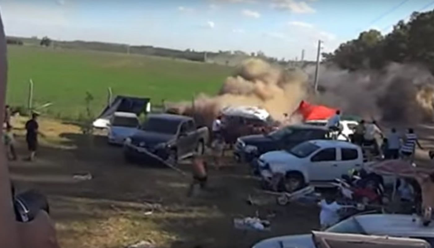 Impactante: nuevo video del accidente de piloto china en Dakar