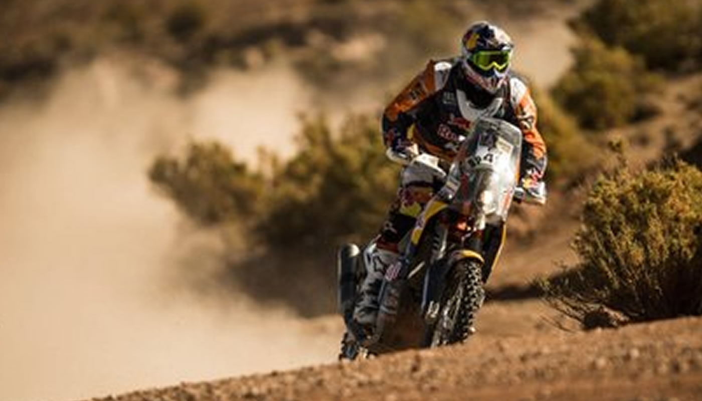 Antoine Méo sorprende en motos y gana la 7ma etapa del Dakar
