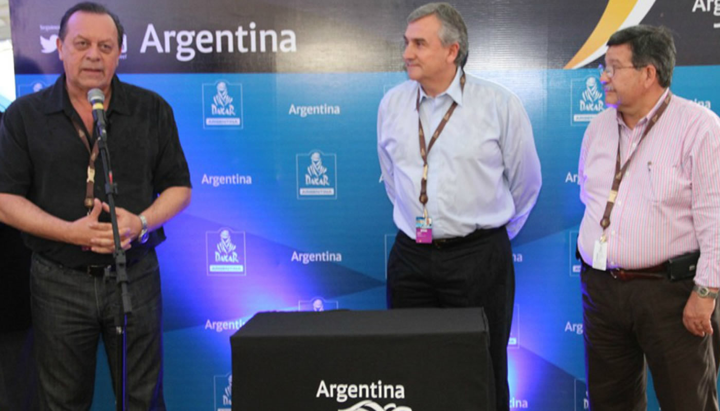 Ministro de turismo de Argentina asegura que seguirán apoyando el Dakar
