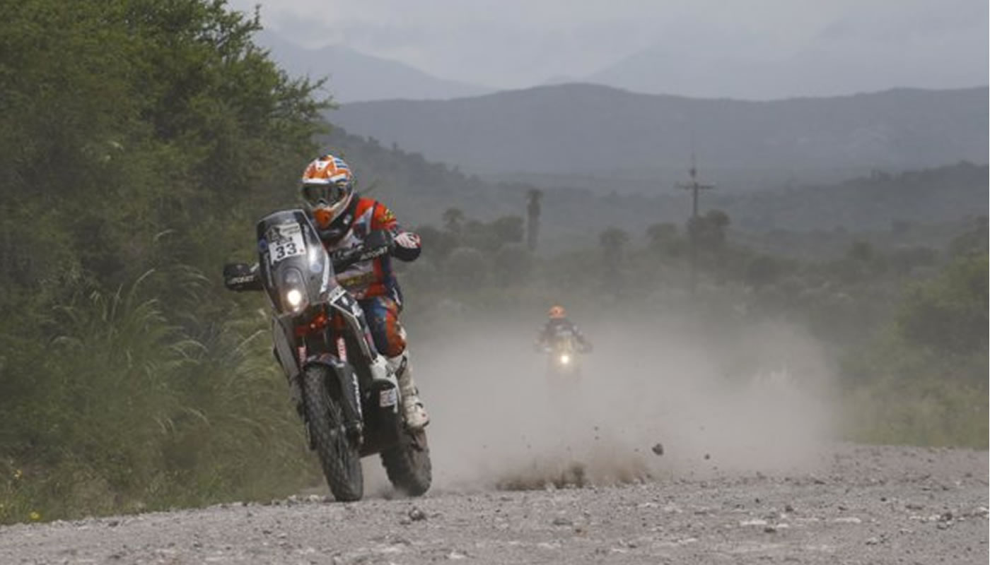 Rodrigues sorprendió en la penúltima etapa del Dakar