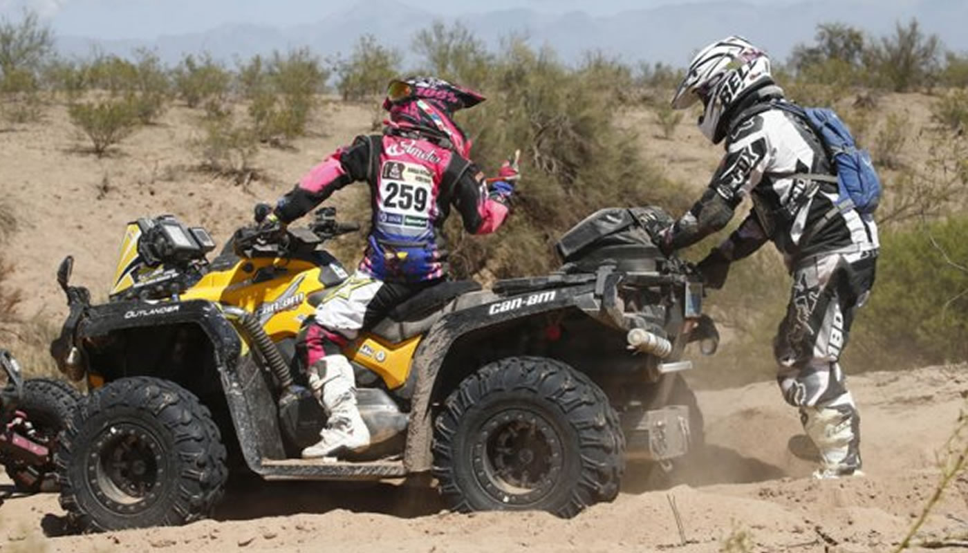 Copetti dio la sorpresa en los Quads