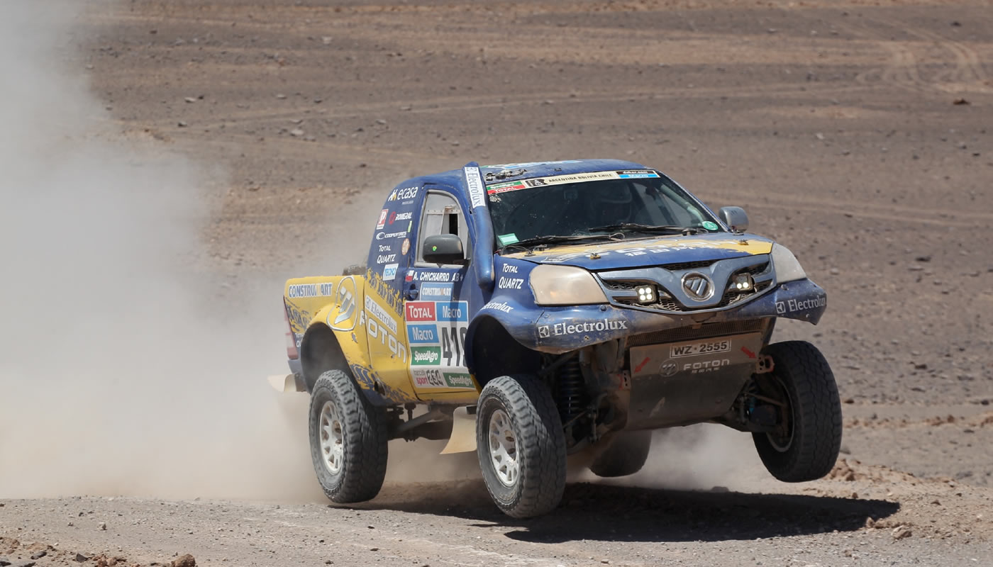 Team Foton participa exitosamente en el Dakar 2016