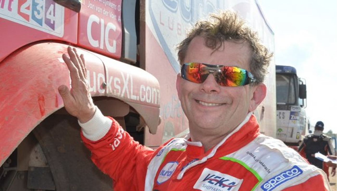 Stacey empezó con el pie derecho en la categoría camiones