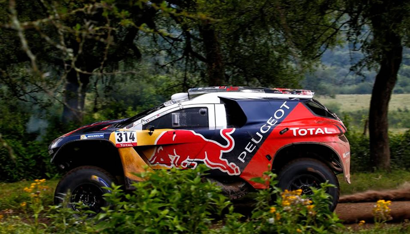 Team Peugeot Total sorprende en la categoría Autos del Dakar