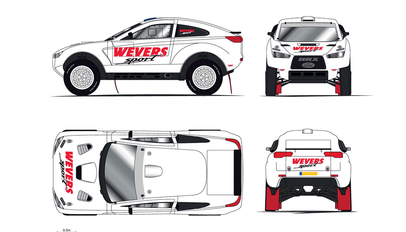 Conoce el auto de Nico Fuchs para el Dakar 2017