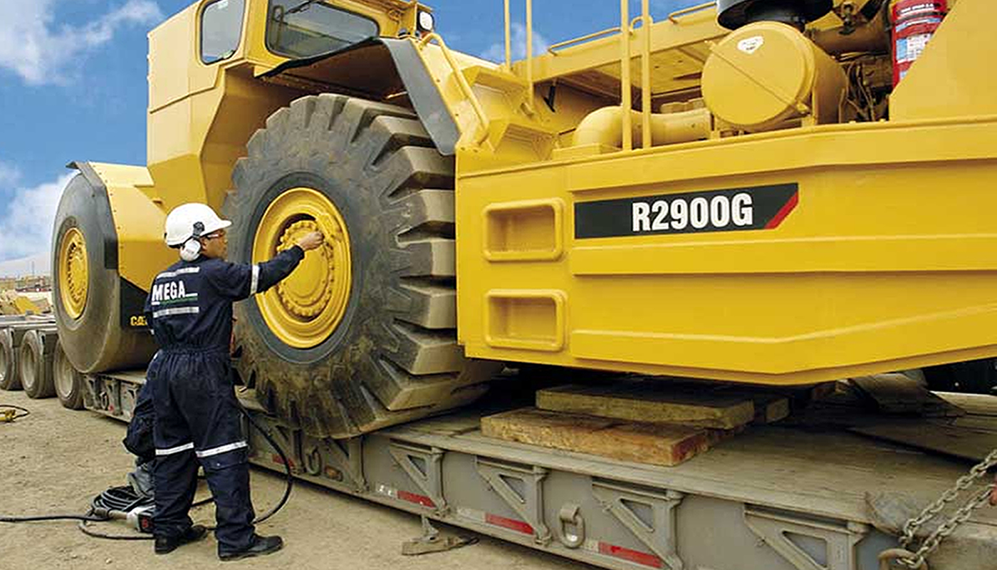 La fuerza de los neumáticos en la minería