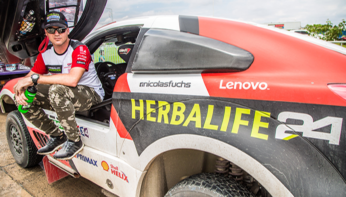 Nicolás Fuchs ya realizó la última prueba previa al Dakar 2017