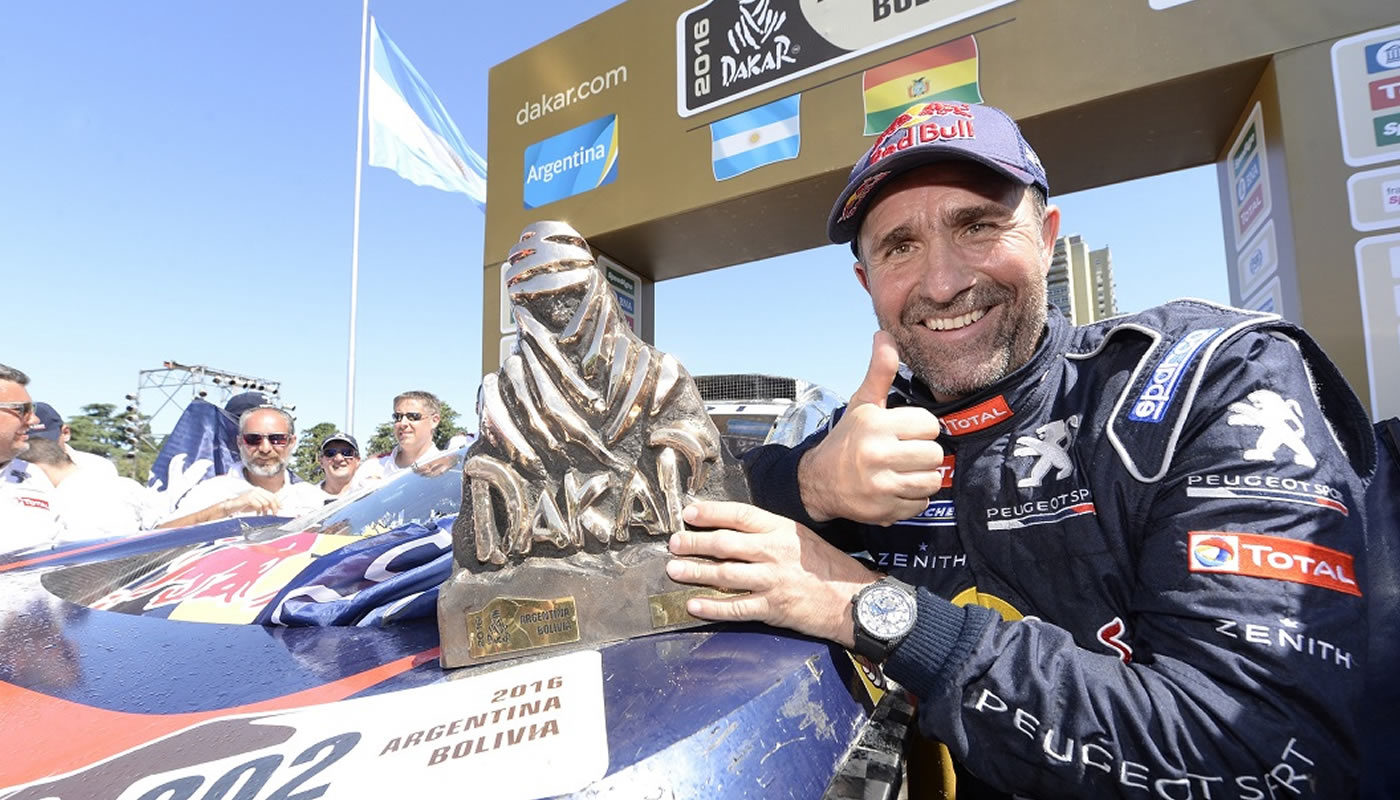 El Team Peugeot Total, campeón en el Dakar 2016