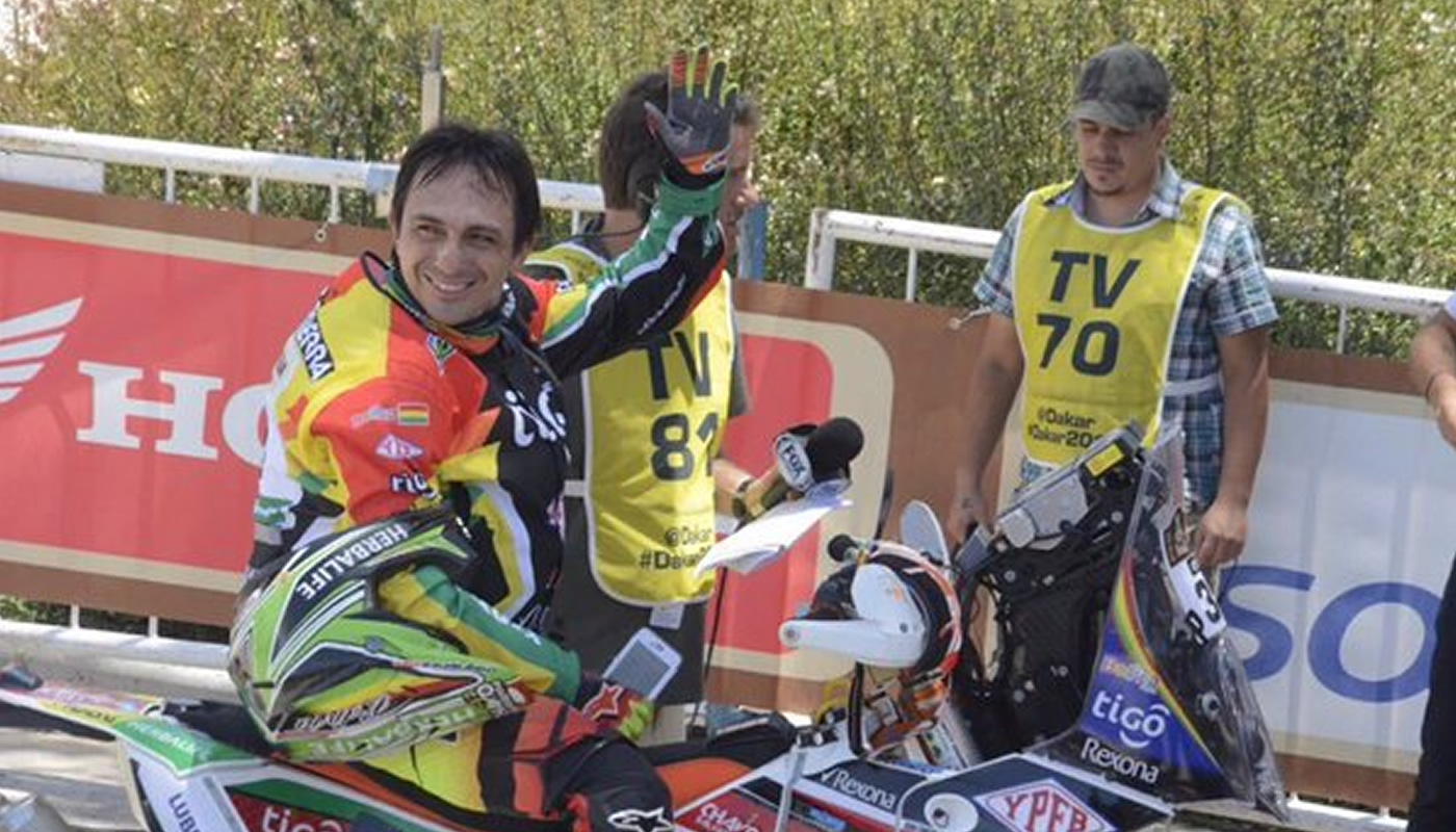 El “Chavo” Salvatierra partió desde Tecnópolis