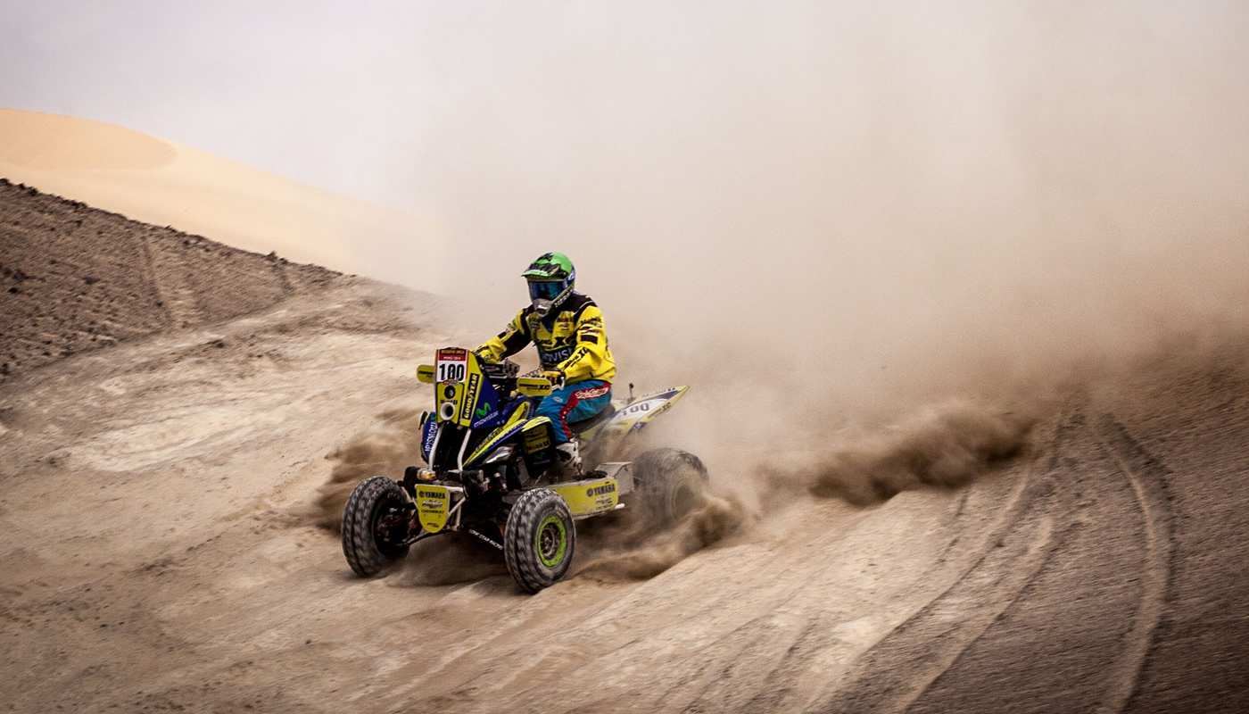 Latinos en los primeros lugares de la categoría Quads