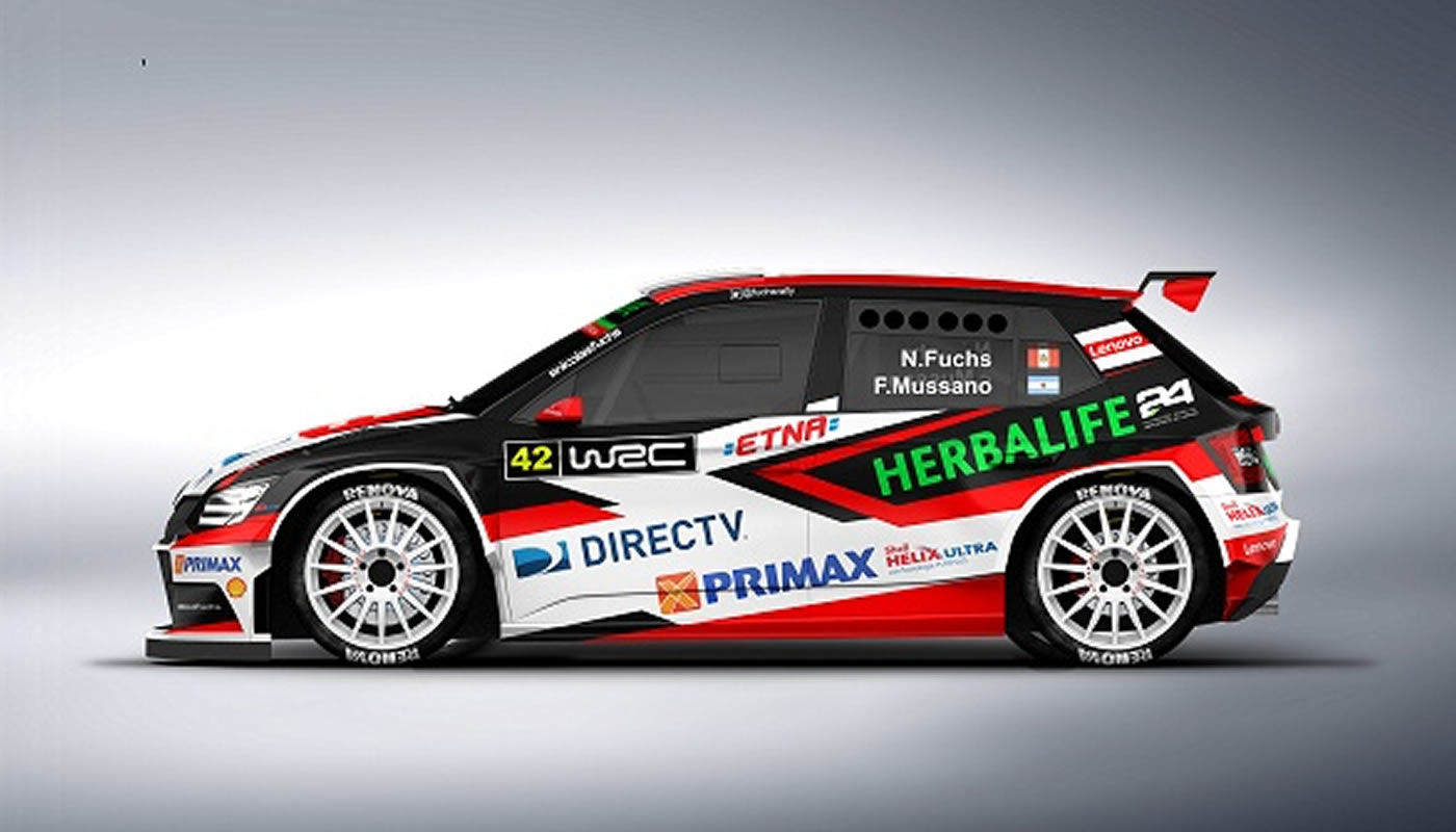 Nicolás Fuchs presenta su nuevo auto para la temporada 2016