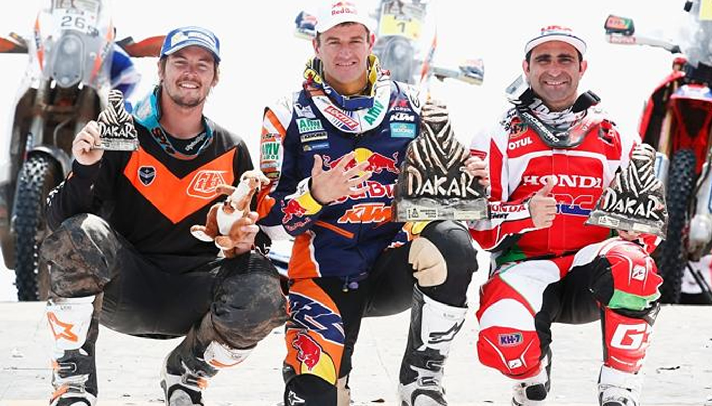 Price y Goncalves listos para la dura competencia del Dakar 2016