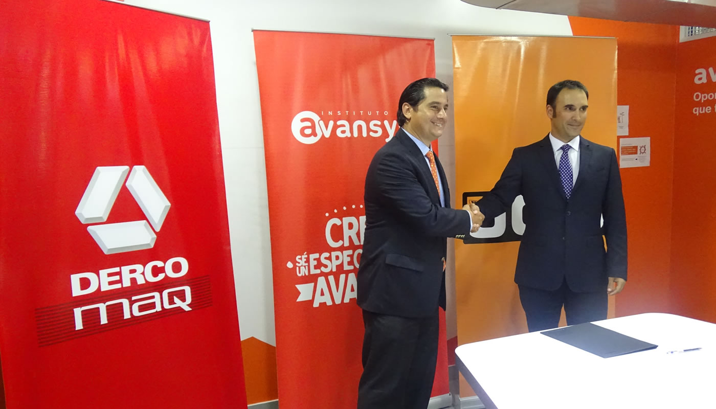 Dercomaq y el instituto Avansys firmaron alianza estratégica