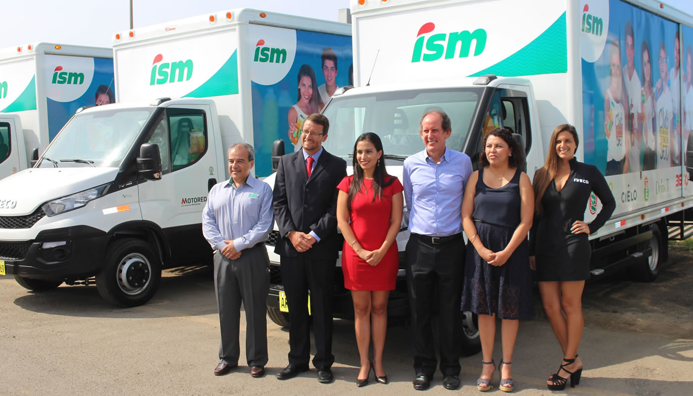 Industrias San Miguel recibe flota Iveco Daily Cabinato GNV de última generación