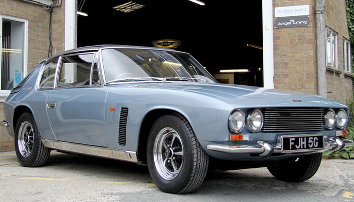 Un clásico Jensen expuesto en Londres