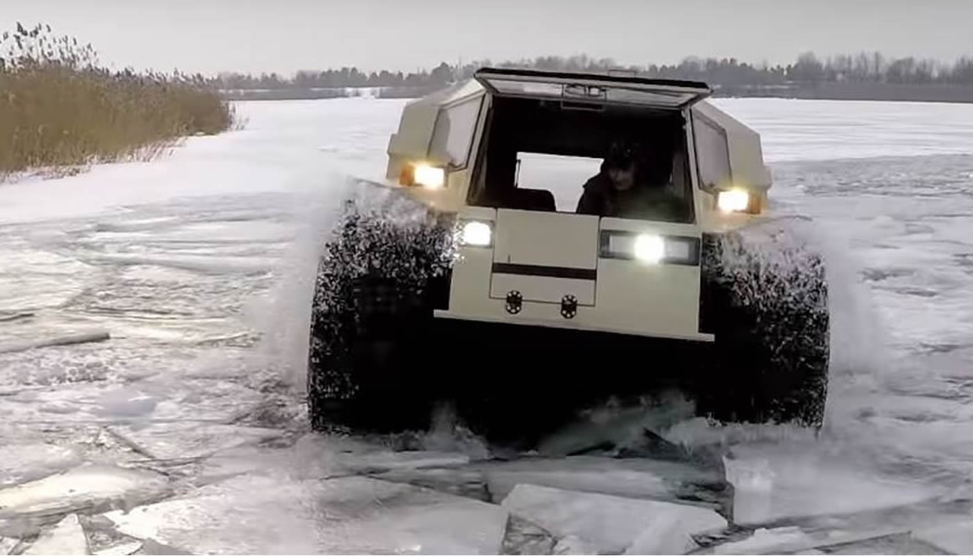 Un nuevo vehículo llega desde Rusia