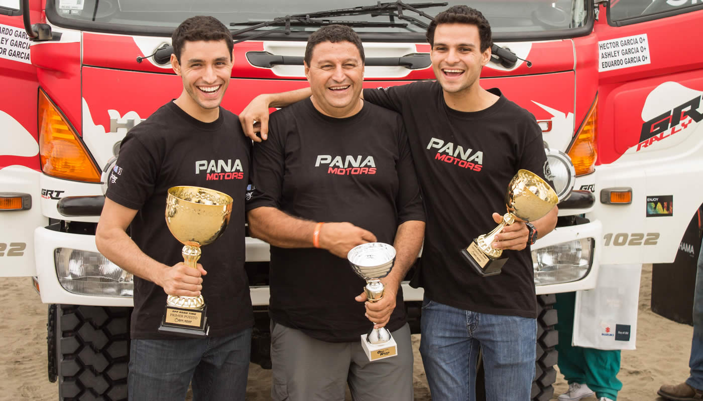 Los García tienen la intención de estar en el Rally Dakar 2018
