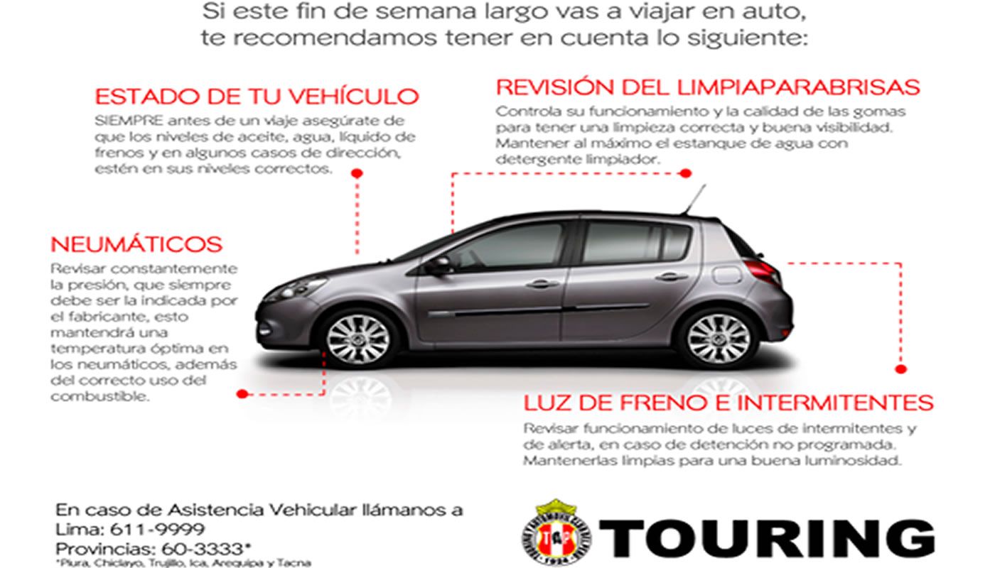 Consejos para un viaje seguro