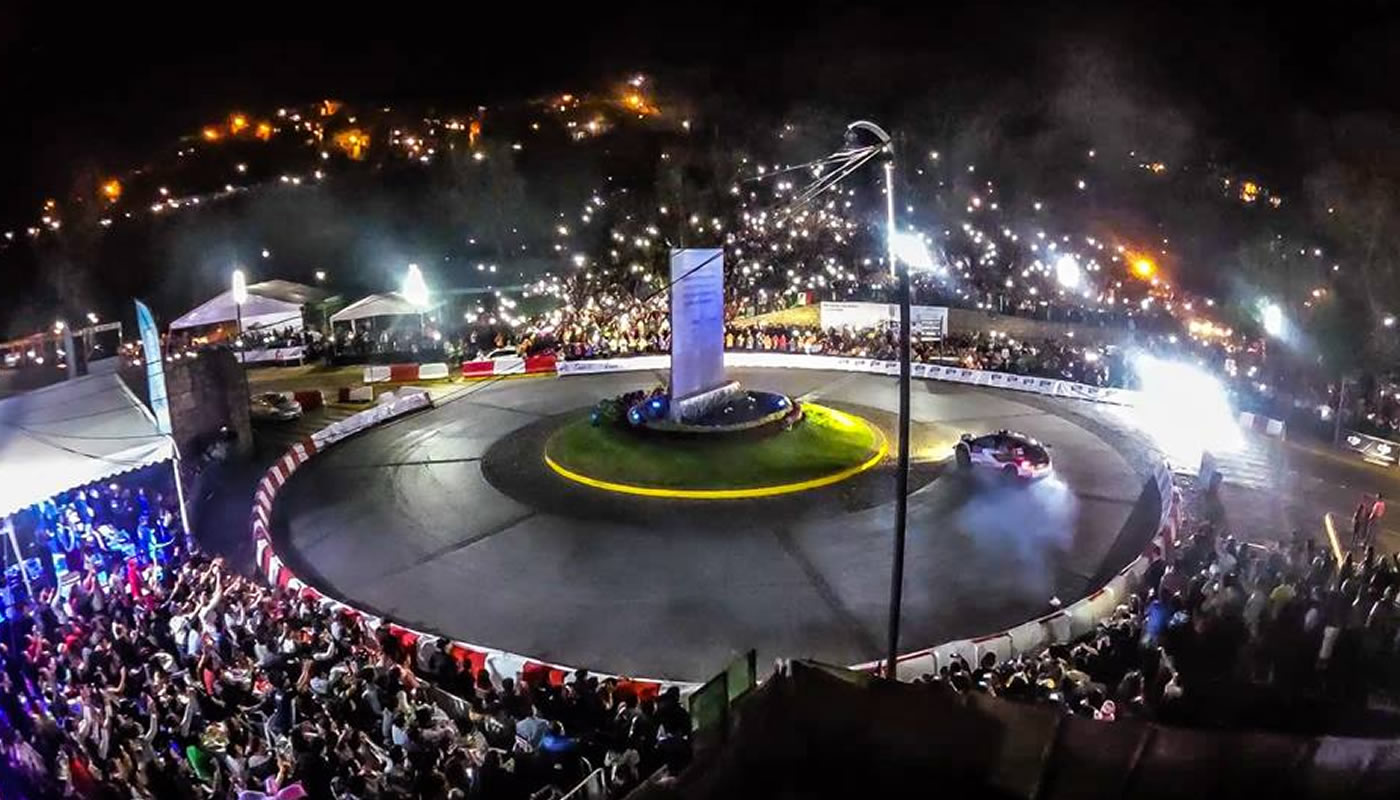 Nicolás Fuchs da inicio a su participación en Rally México