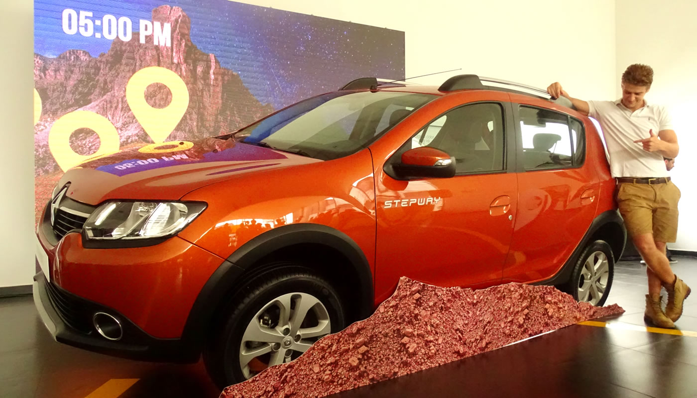 Una aventurera de medianas dimensiones, Nueva Renault Stepway
