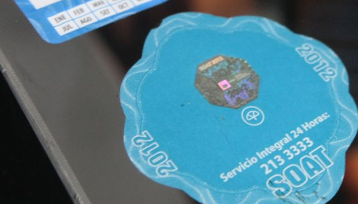 No descuides el SOAT