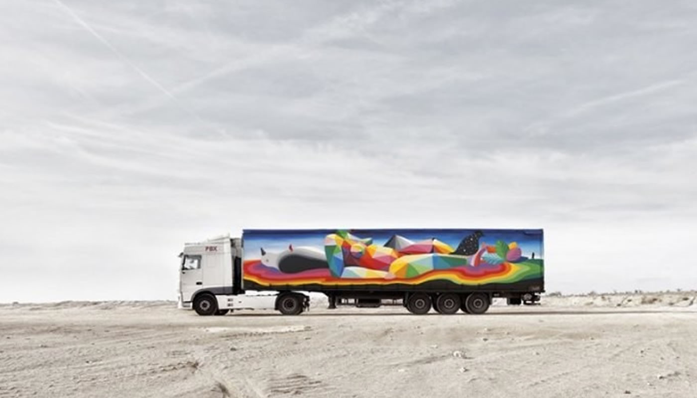 Camiones para ‘movilizar’ el arte