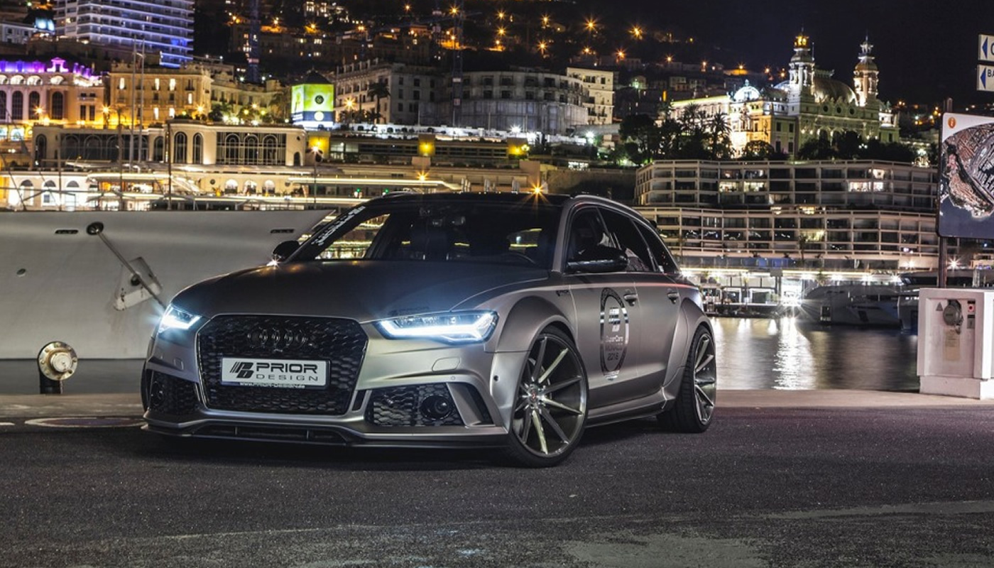 Un Audi RS6 Avant transformado por Prior Design