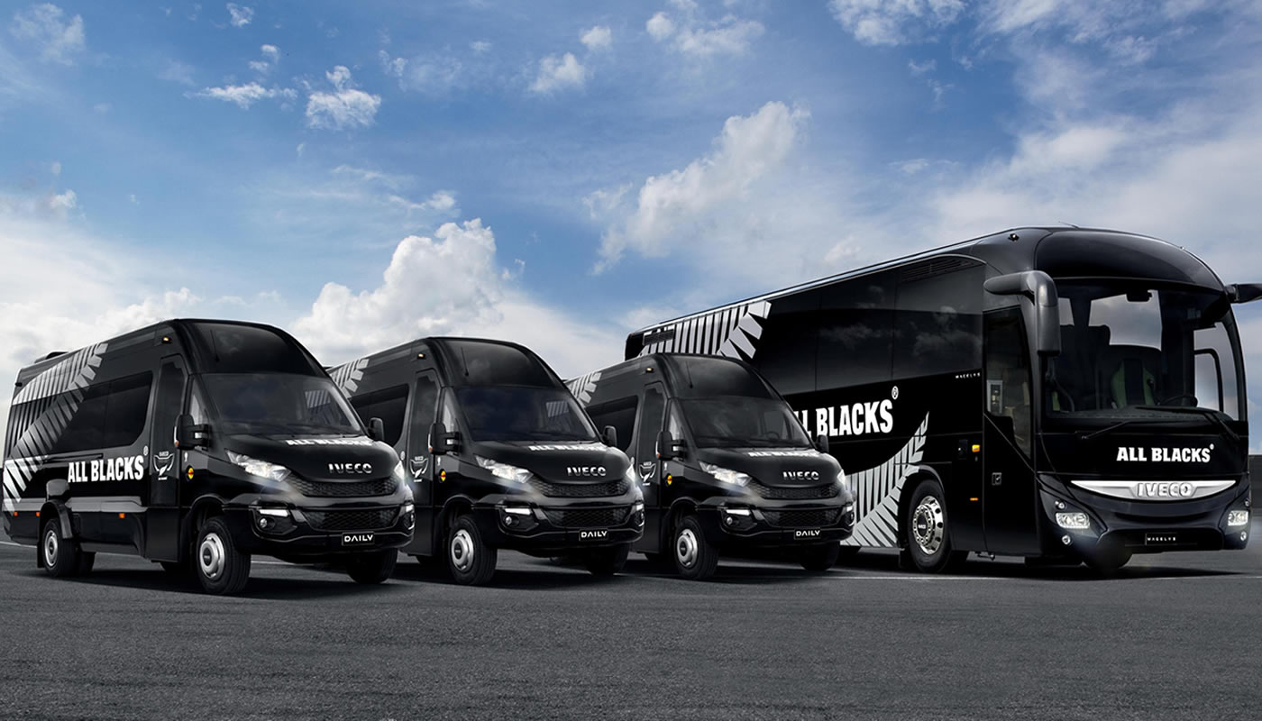 Iveco y los All Blacks se unen para gira europea 