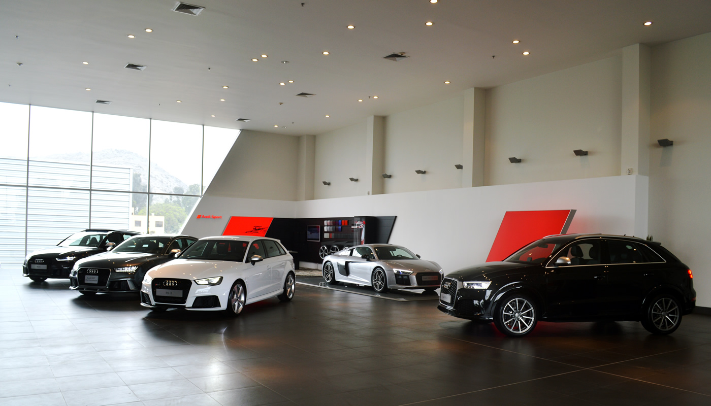 Audi presentó el Audi Sport Corner en Lima