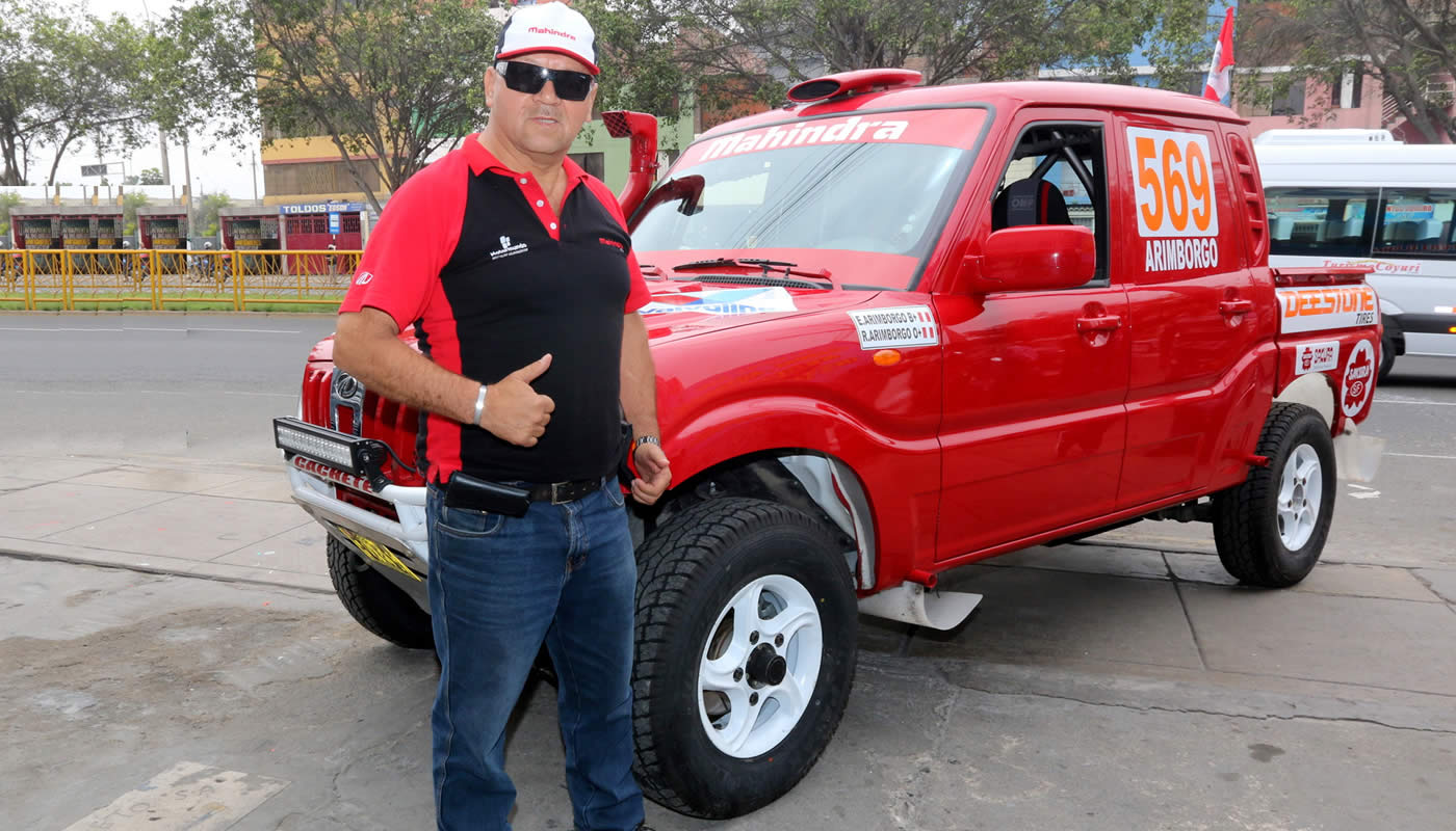 Mahindra por primera vez en Caminos del Inca