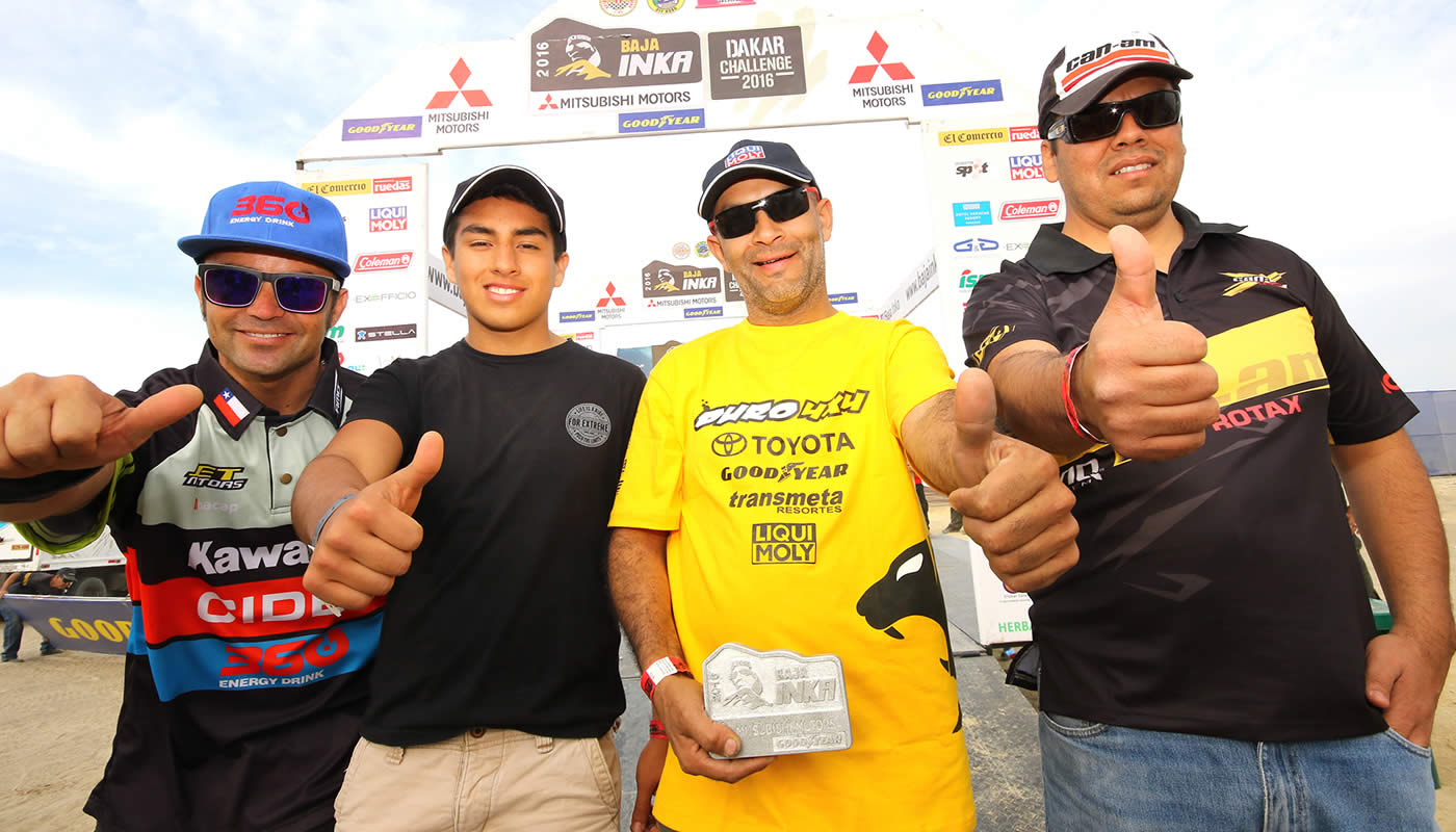 Ganadores Baja Inka 2016