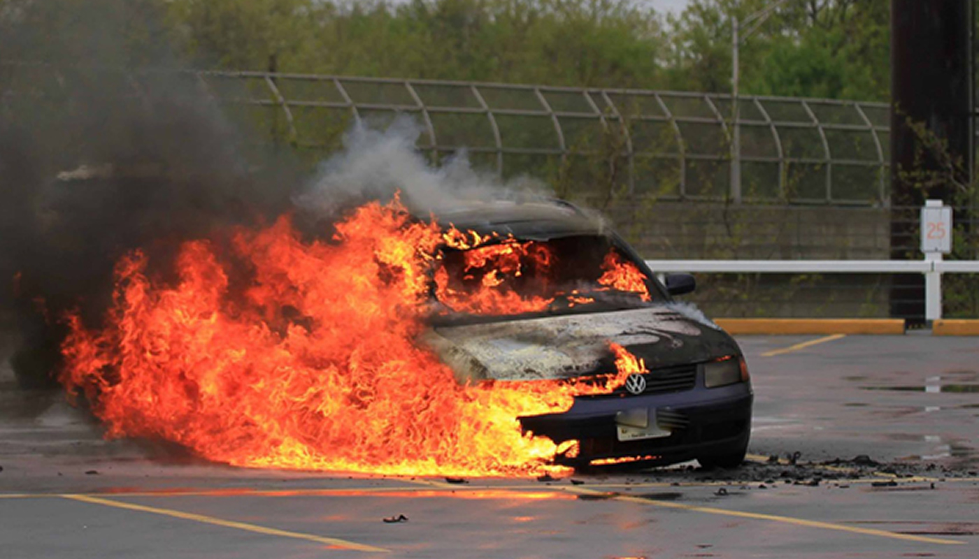 La batería puede provocar el incendio de un vehículo