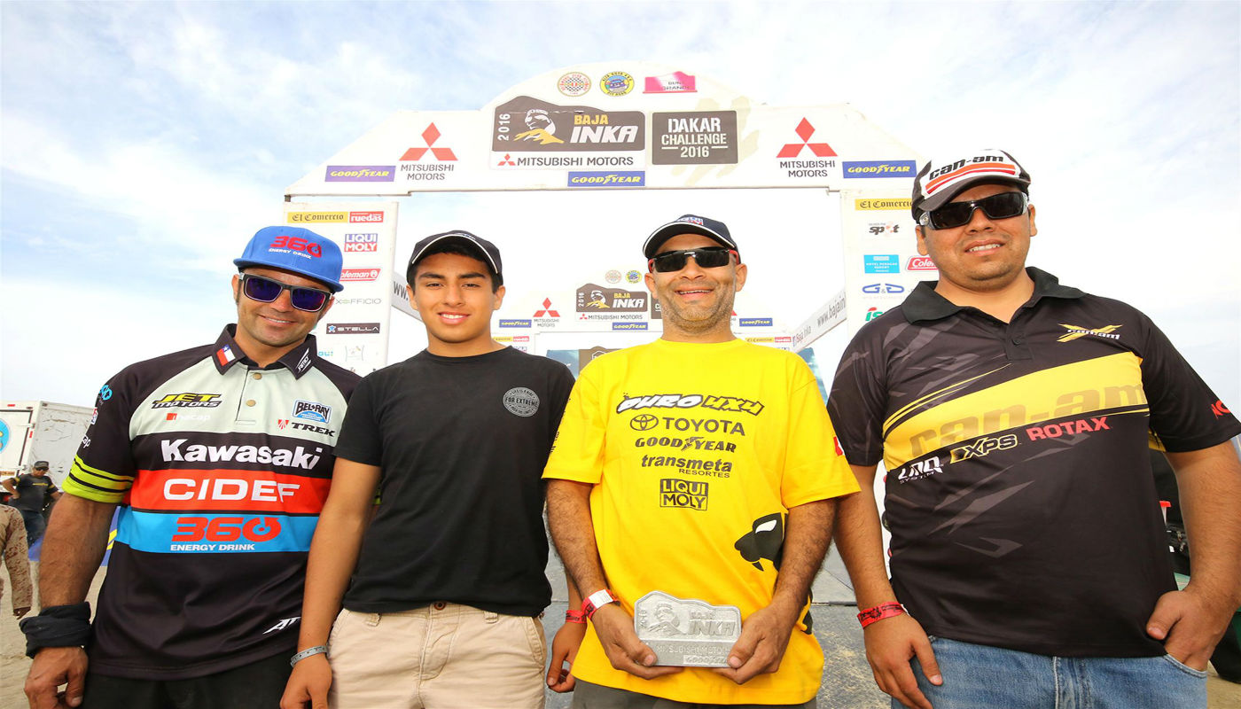 Los cuatro fantásticos del off road