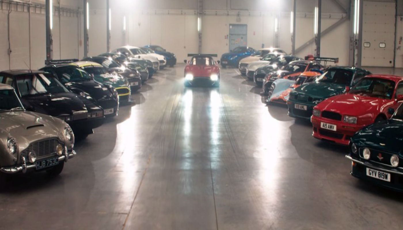 Colección de autos en Gales