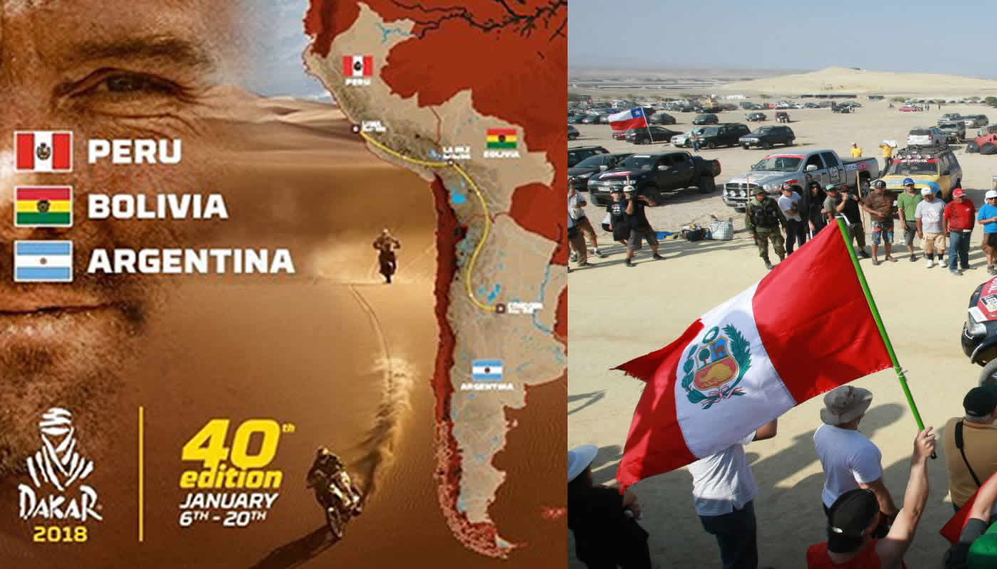 ¡Perú será sede del Rally Dakar 2018!