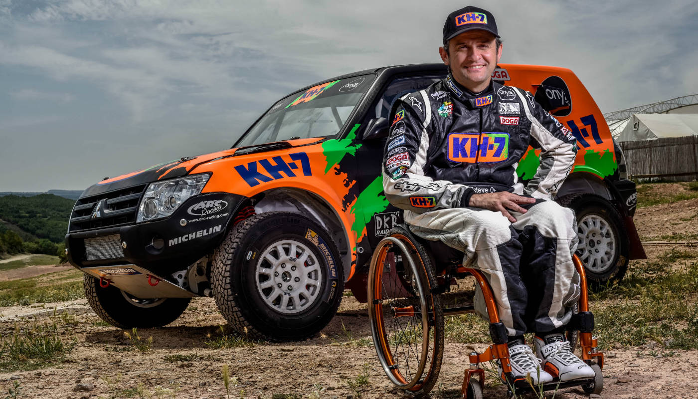Isidre Esteve: Conoce al piloto con discapacidad que estará en el Dakar 2018
