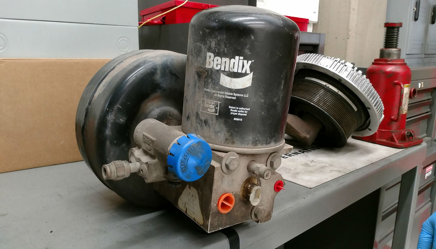 filtro de aire en camiones