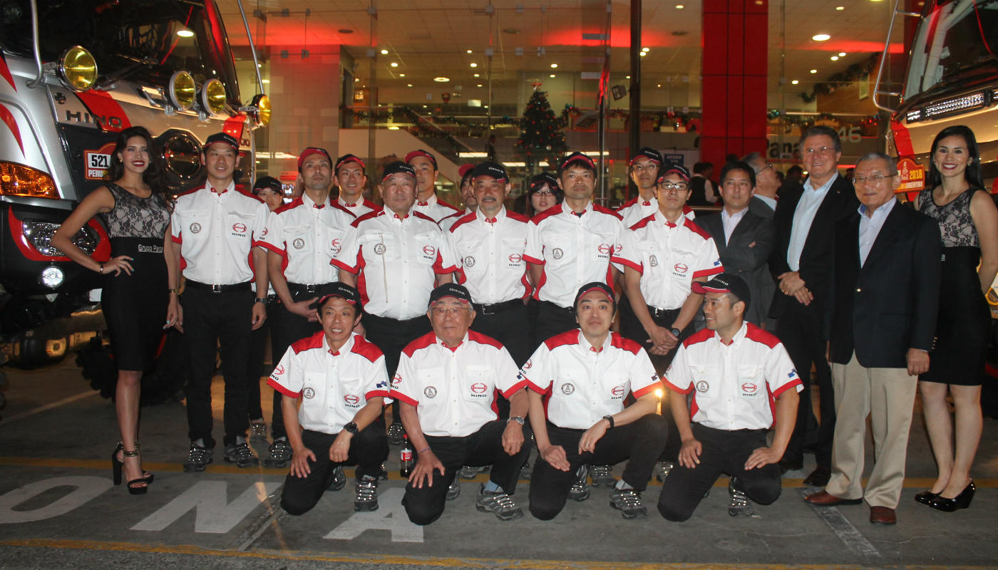 Hino Team Sugawara llegó al Perú