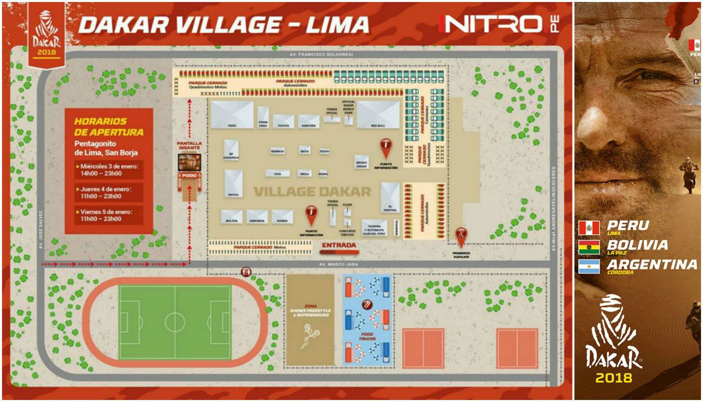 ¡Vive la fiesta del Dakar en Lima!