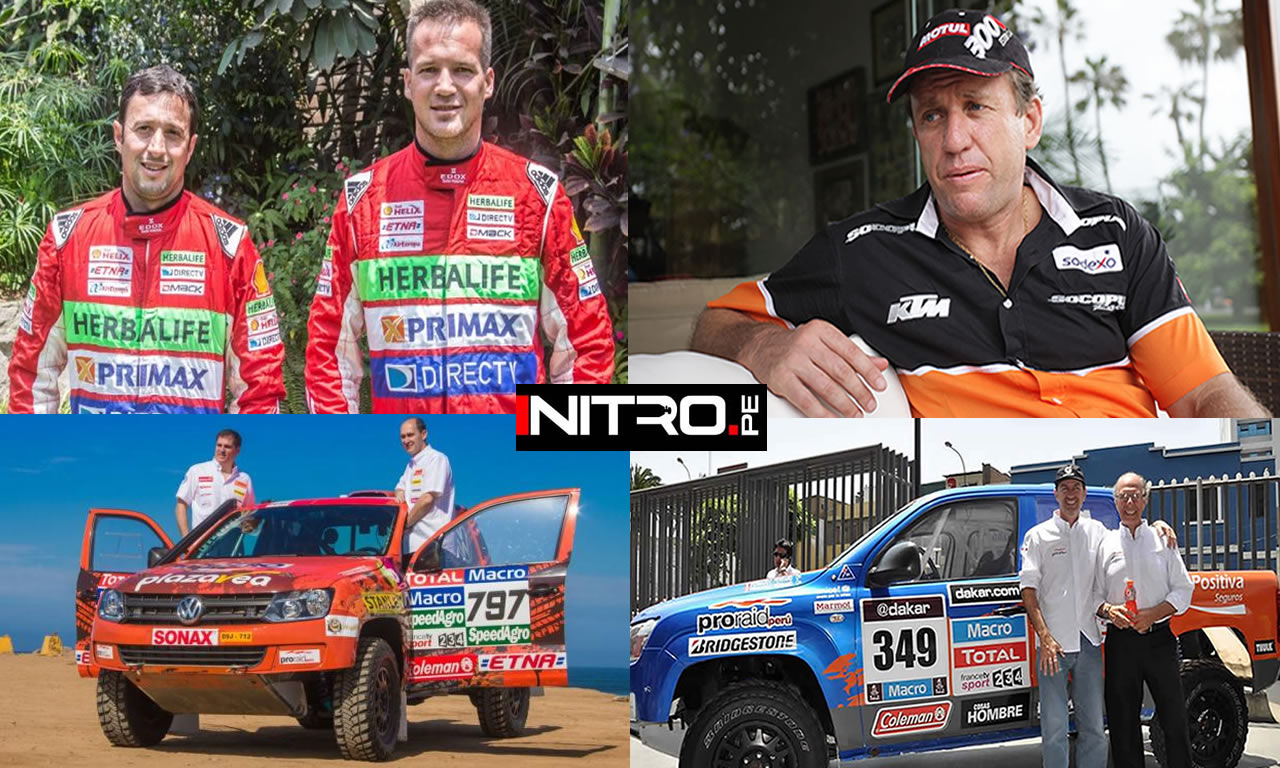 Así les fue a los competidores peruanos en la primera etapa del Dakar 2017