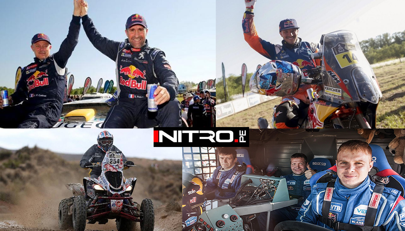 Poker de ases en el Rally Dakar