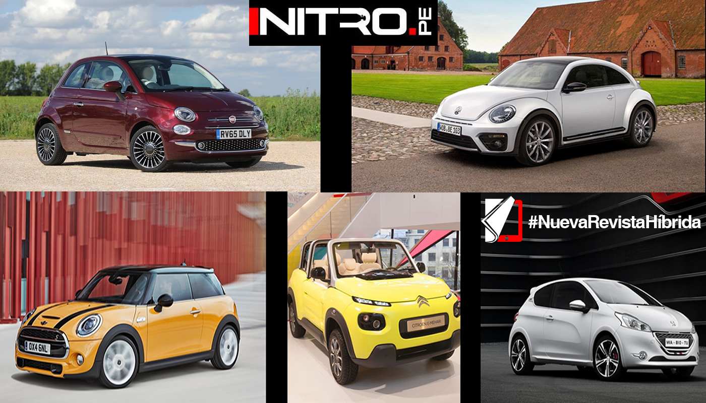 Destacan modelos de Fiat, Peugeot y Mini