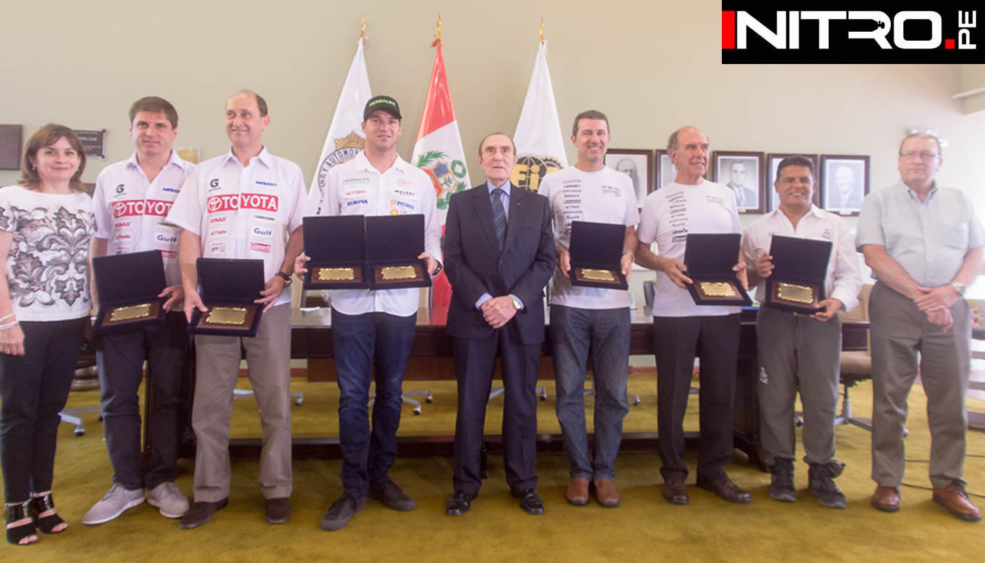 Pilotos peruanos fueron reconocidos por el Automóvil Club Peruano y Touring