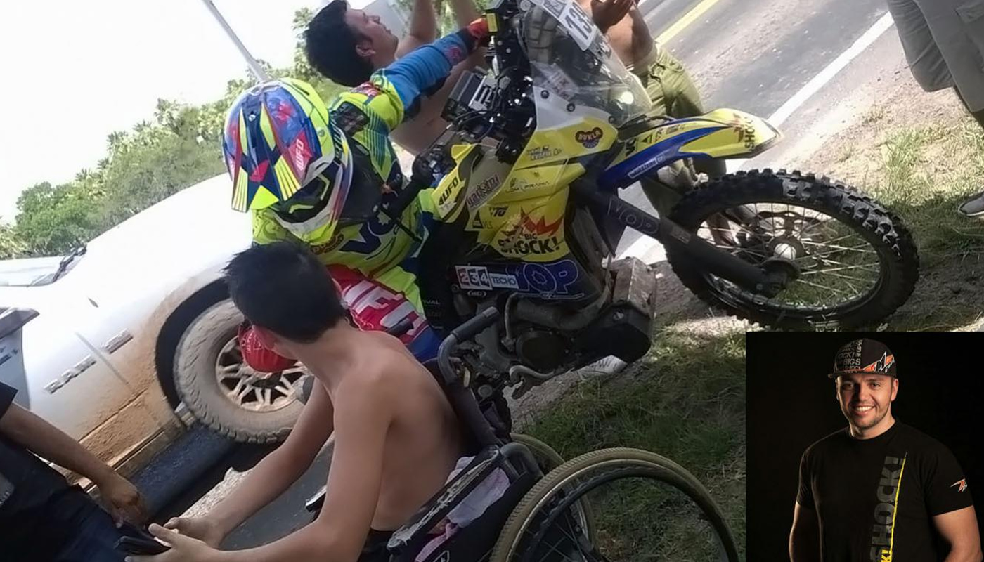 Un piloto con corazón de león