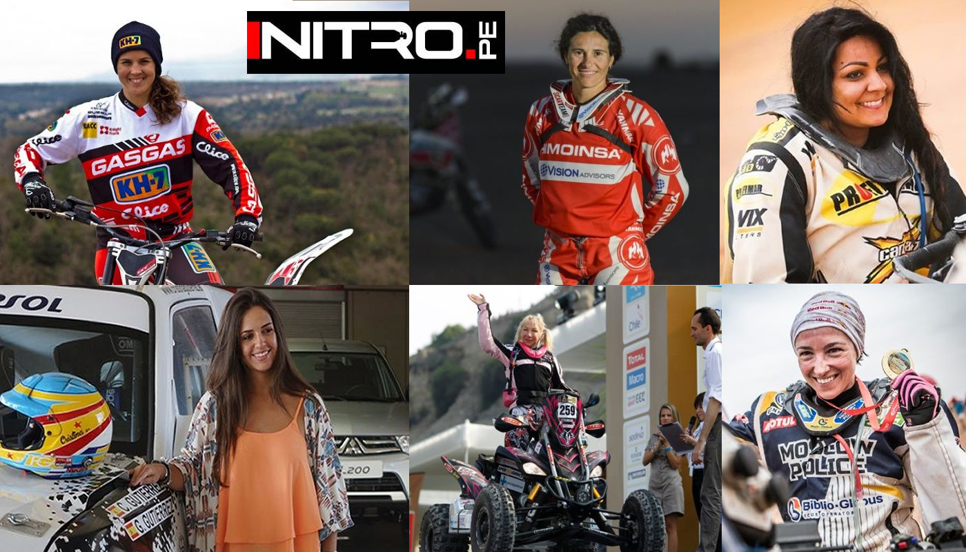 Ellas le ponen el toque femenino al Rally Dakar